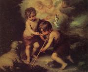 Bartolome Esteban Murillo Children with a Shell oil painting picture wholesale